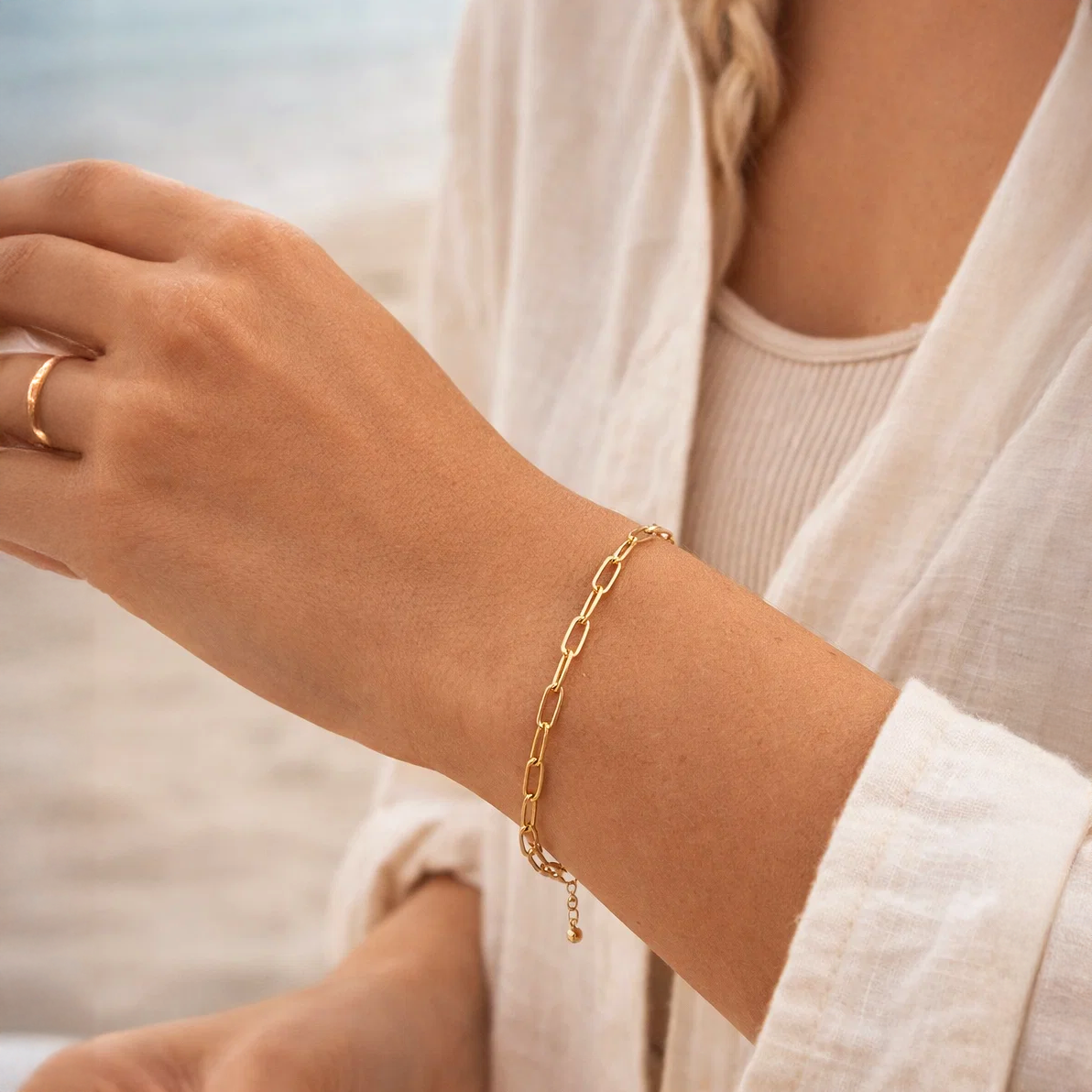 'Azores' Papperclip Bracelet