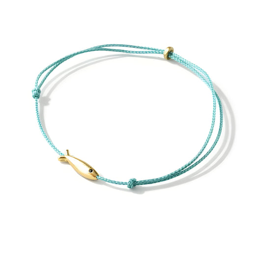 Golden Tides Fish Bracelet