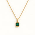 Lagoon Emerald Necklace