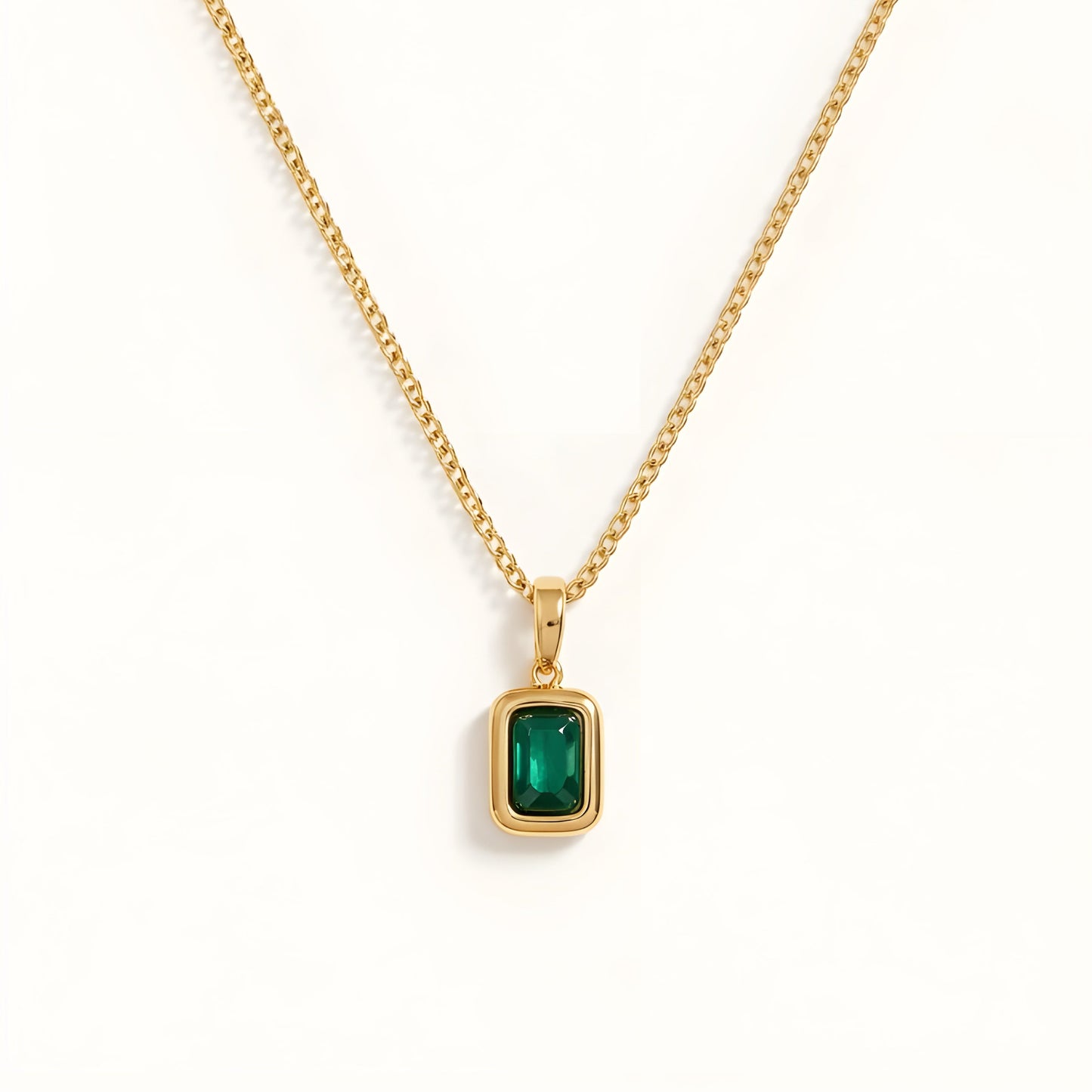 Lagoon Emerald Necklace