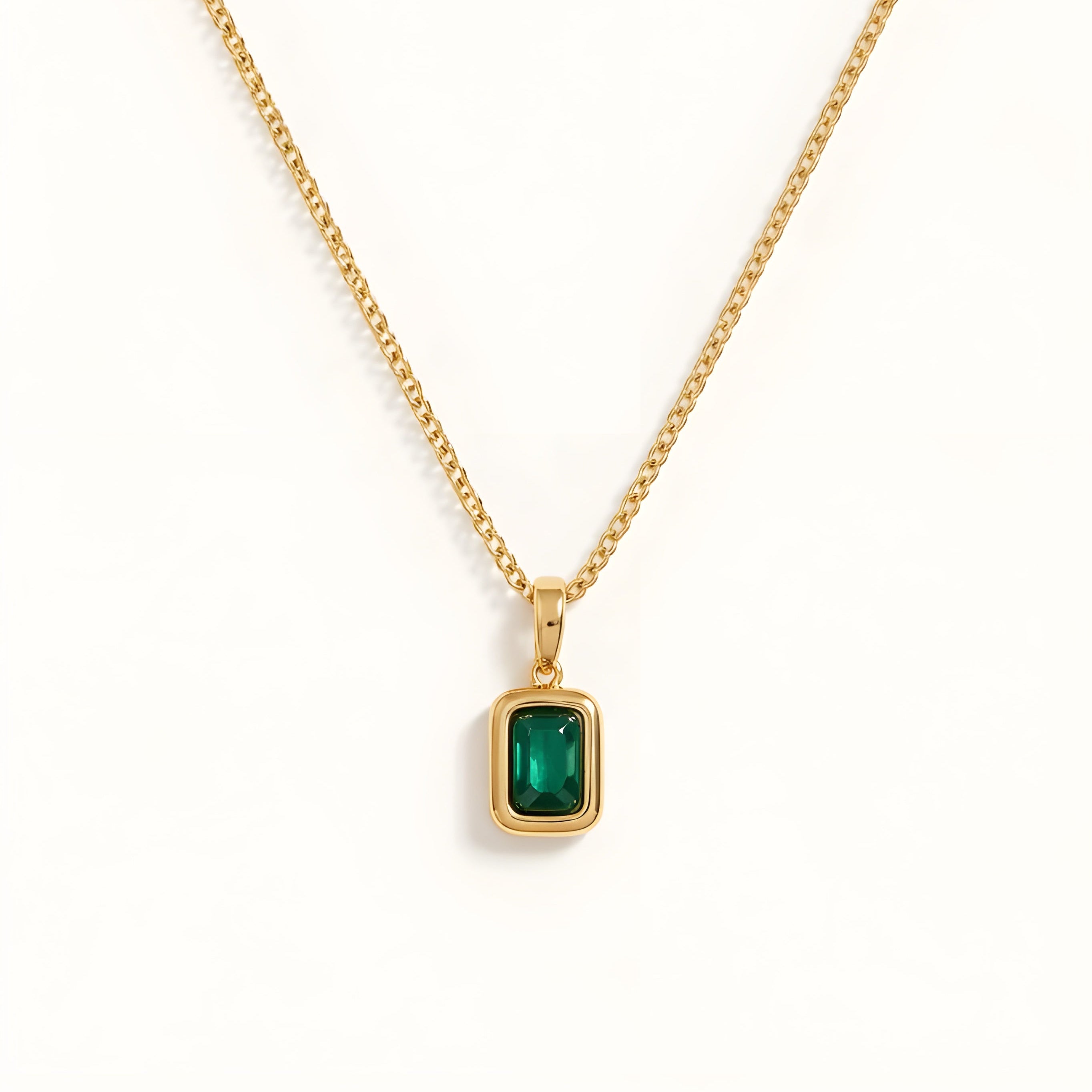 Lagoon Emerald Necklace