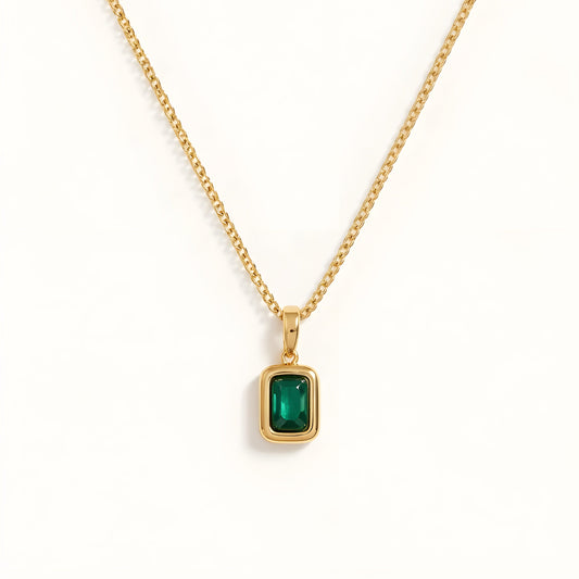 Lagoon Emerald Necklace